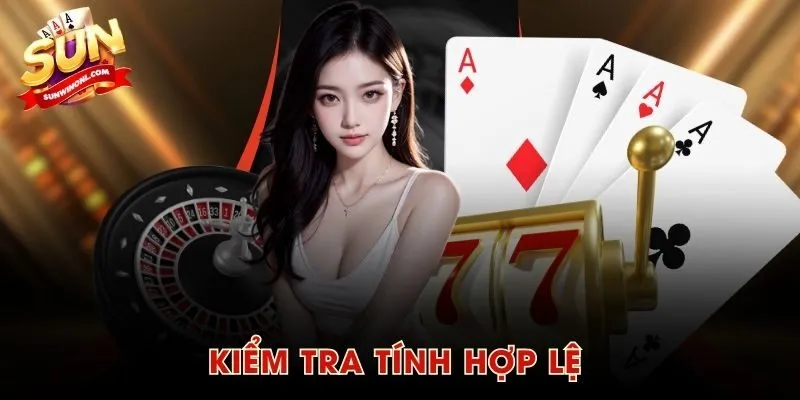 Kiểm tra tính hợp lệ